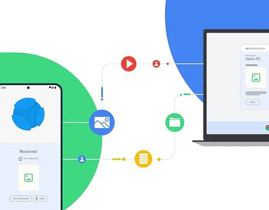 چگونه با Nearby Share بین اندروید و ویندوز فایل جابه‌جا کنیم؟